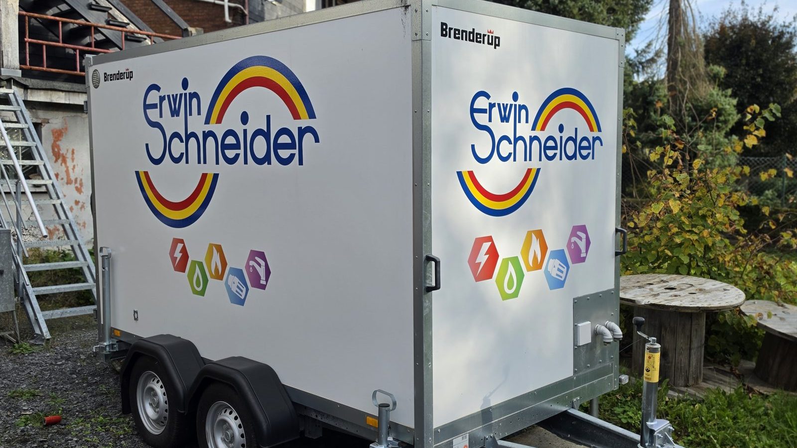 Mobile Notheizung – Heizungsanhänger der Erwin Schneider GmbH & Co. KG aus Daaden